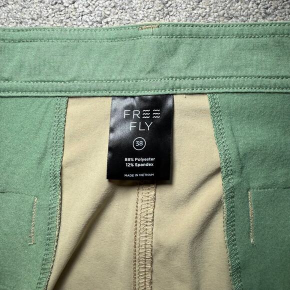 Free Fly Shorts Mens 38 Brown Performance Hybrid Fishing Stretch Gorpcore - Picture 3 of 6